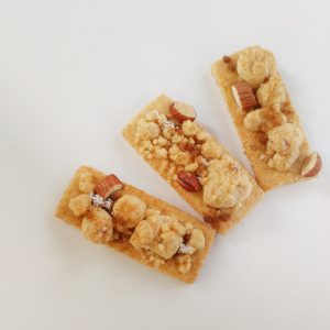 黒糖とゲランド塩のそぼろクッキー